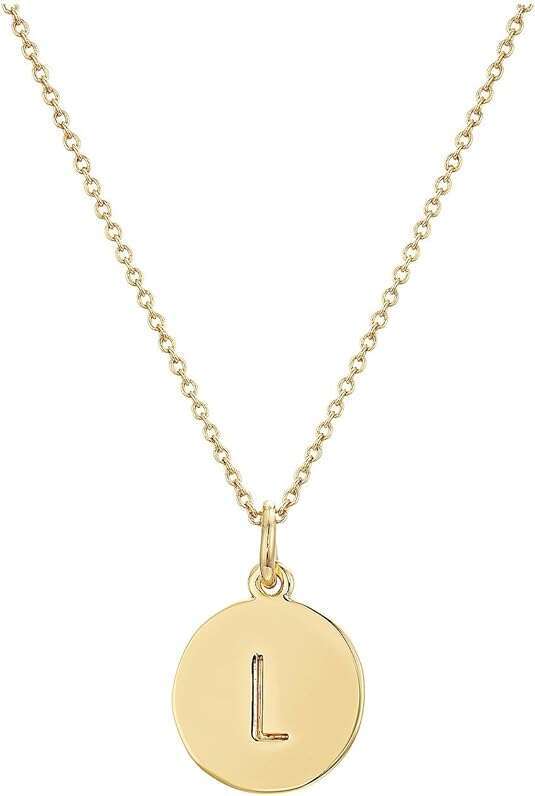 Kate Spade New York Gold Initial Pendant Necklace