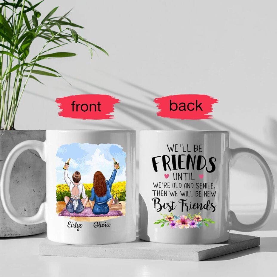 Personalized Best Friend Coffee Mugs – Unique Gifts for BFFs