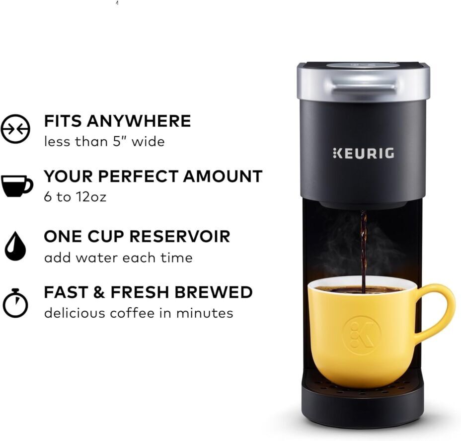 Keurig K-Mini Coffee Maker: Compact Single Serve Brewer