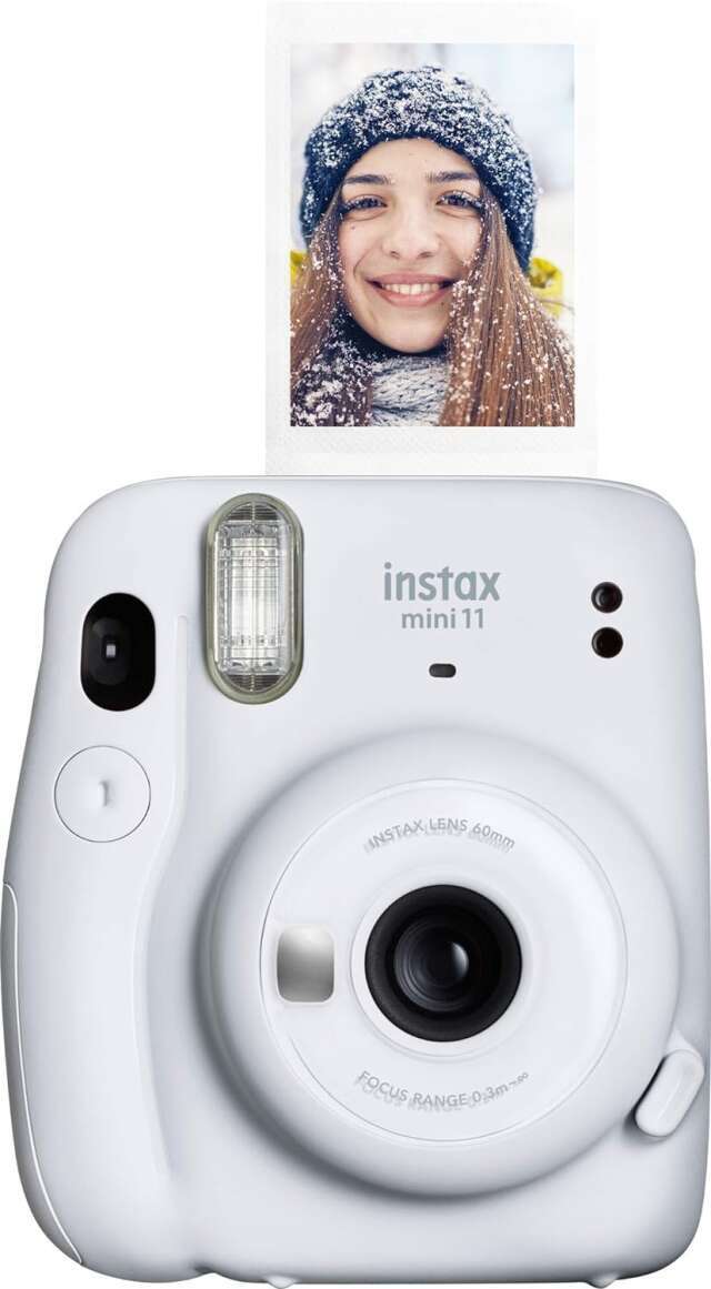 Fujifilm Instax Mini 11 Instant Camera in Ice White - Capture Moments Instantly