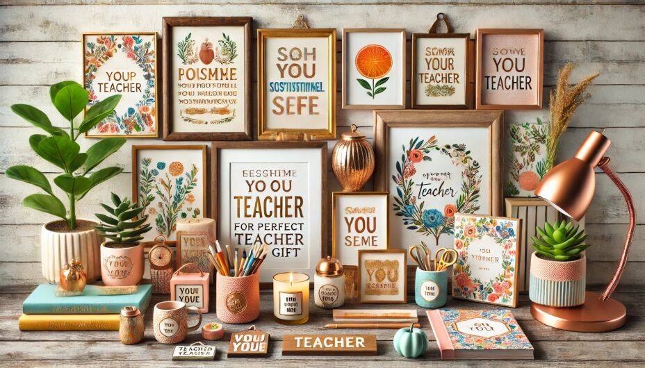 Inspirational Decor Ideas for Perfect Teacher Gifts | Thoughtful & Stylish