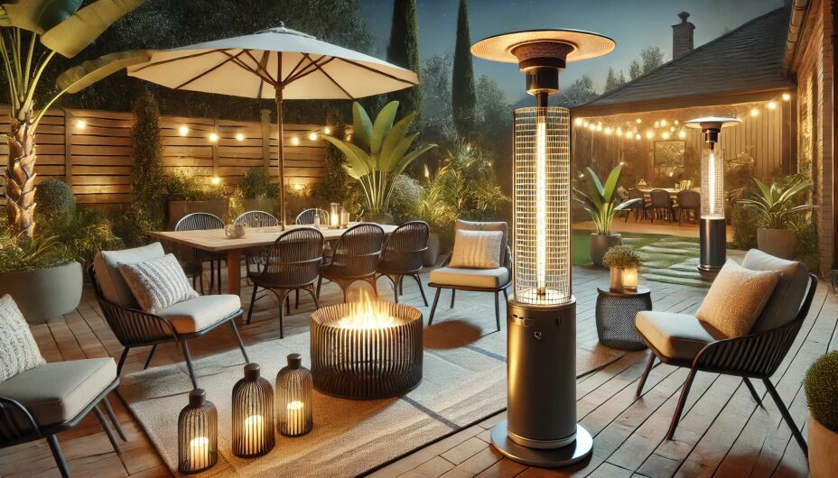 Freestanding outdoor heaters