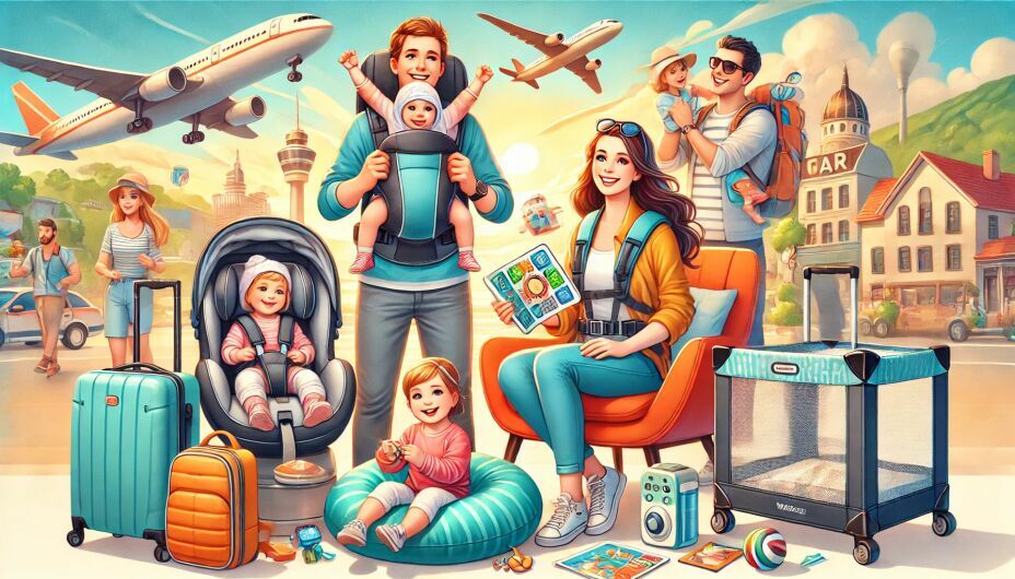 Top Travel Essentials for Families with Kids✈️