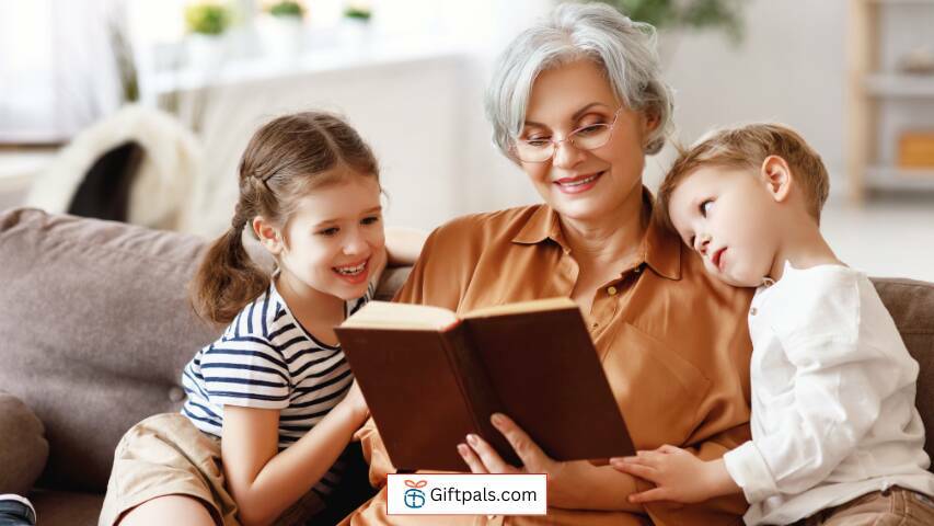 Books and Literature as a gift for grandmother