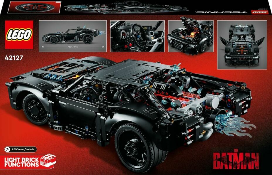 LEGO Technic The Batman Batmobile (Set 42127)