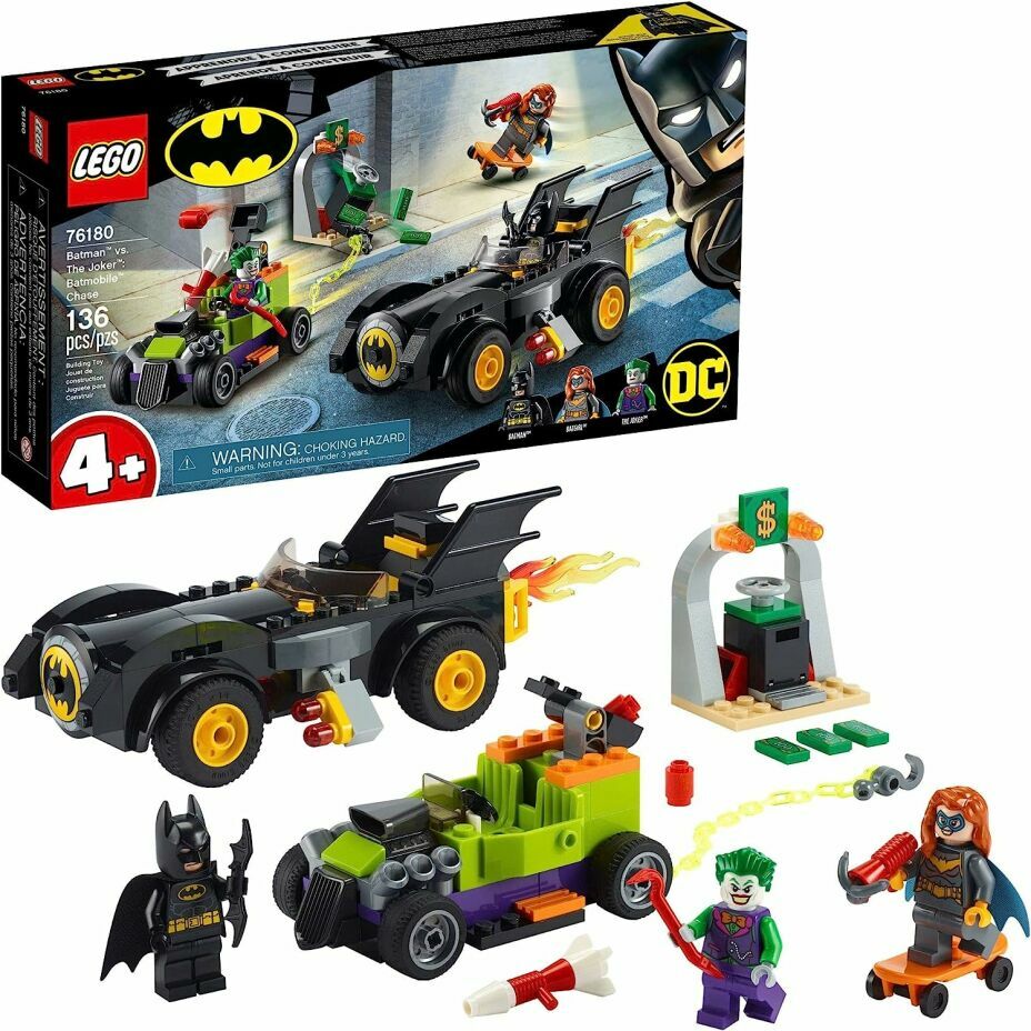  LEGO DC Batman: Batman vs. The Joker: Batmobile Chase (Set 76180) 