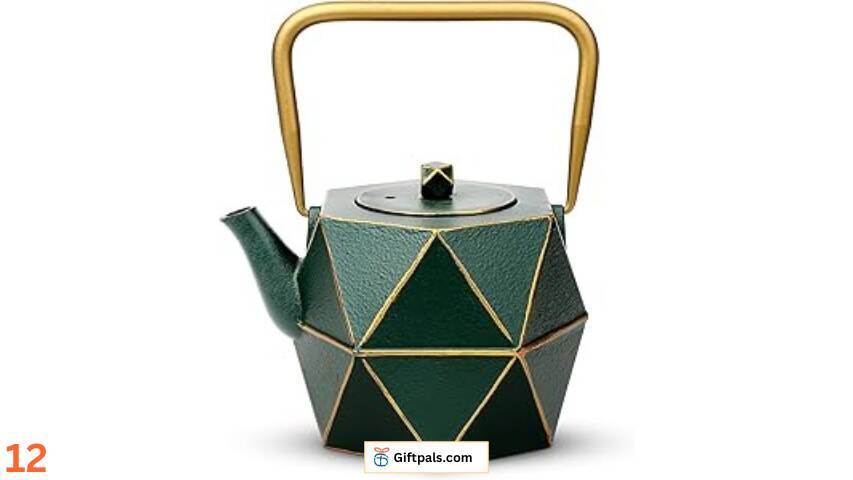 Elegant Toptier Cast Iron Teapot