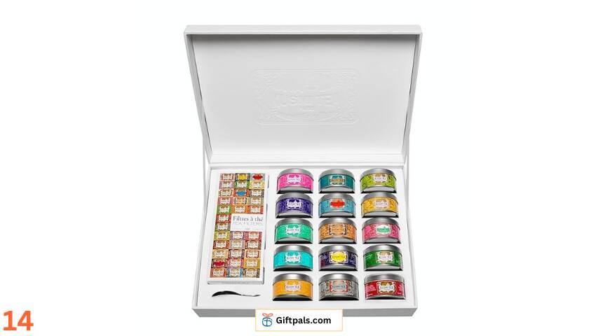 Kusmi Tea Gift Set: 15 Loose Teas, Filters & Spoon