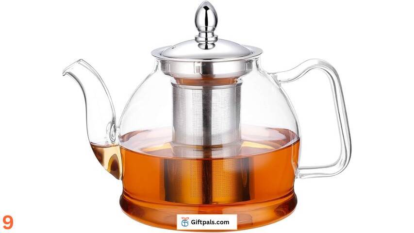 HIWARE 1000ml Glass Teapot