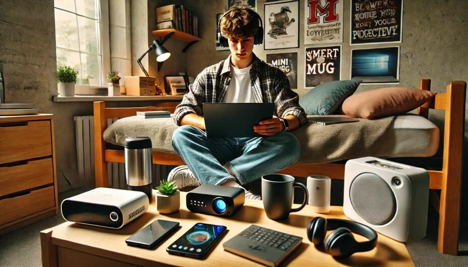 University Students Tech Gadgets