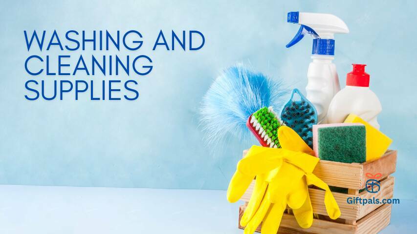WASHING AND CLEANING SUPPLIES