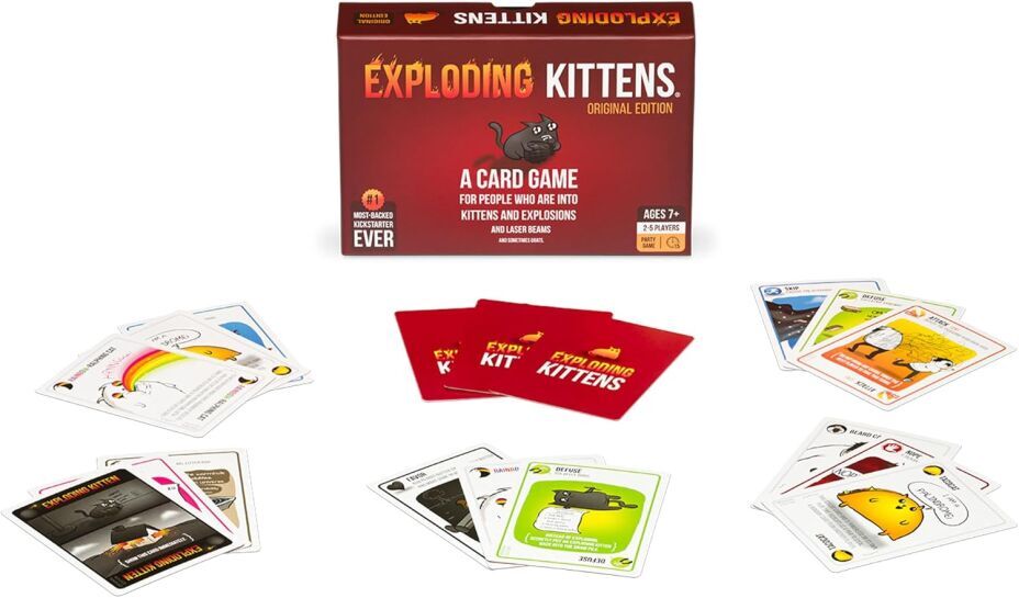 Exploding Kittens Original Edition - Fun Family Card Game for All Ages