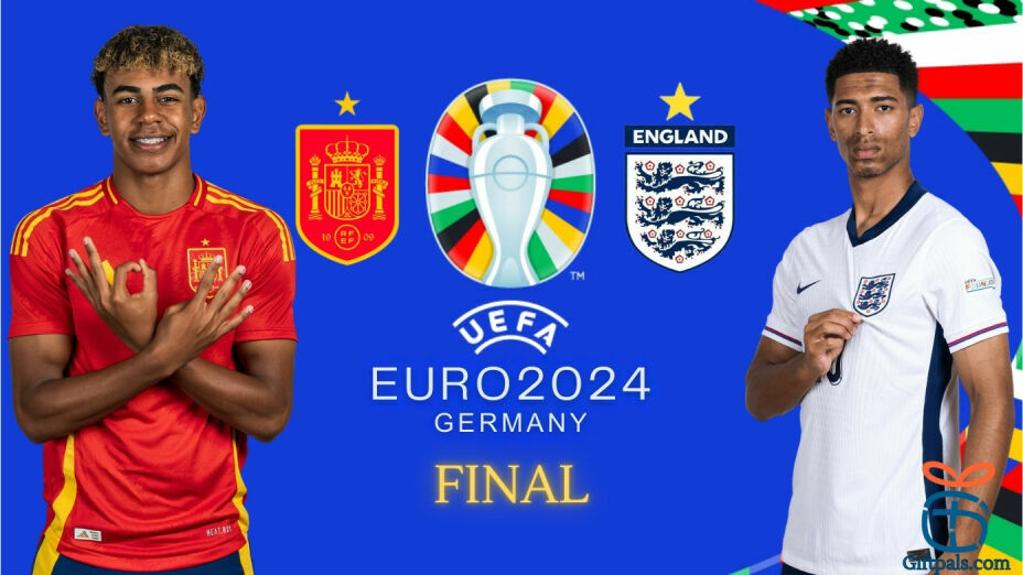 🏆The Euro 2024 Final: Spain🇪🇸 vs. England🏴󠁧󠁢󠁥󠁮󠁧󠁿