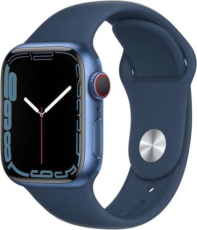 Apple Watch Series 7 (GPS + Cellular, 45mm) Blue Aluminum Case