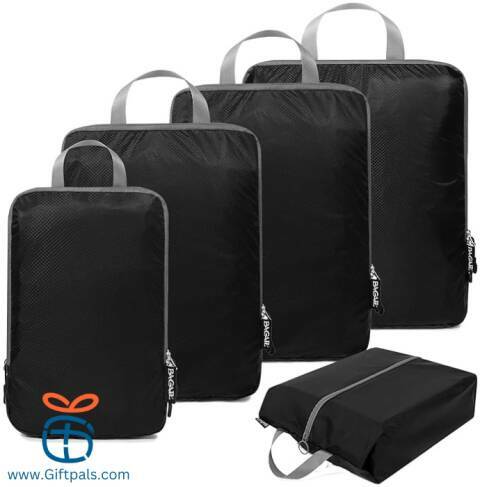 BAGAIL Set Compression Packing Cubes Travel Accessories