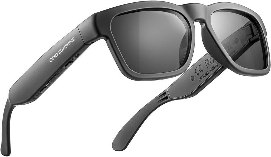 OhO Smart Glasses: Athletic Polarized Sunglasses with Bluetooth Speaker