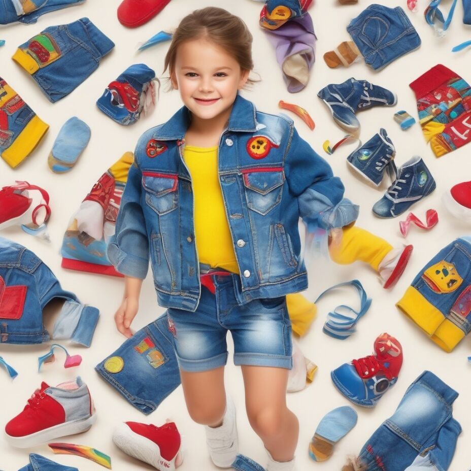 Stylish denim clothes for kids in any occasion 👖✨