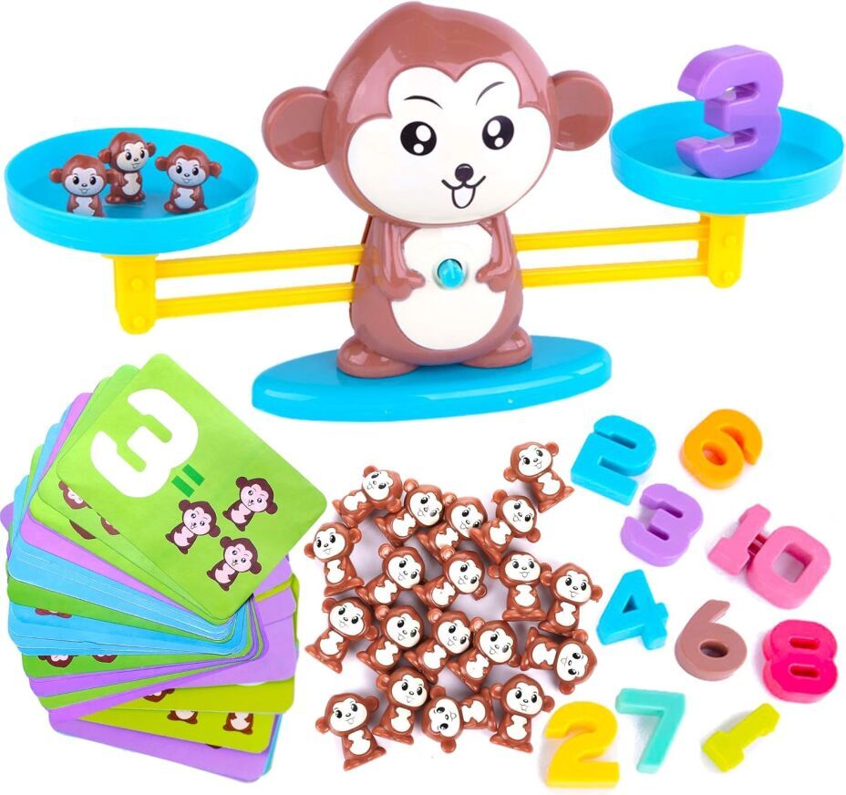 CoolToys Monkey Balance Math Game for Kids: Fun Learning