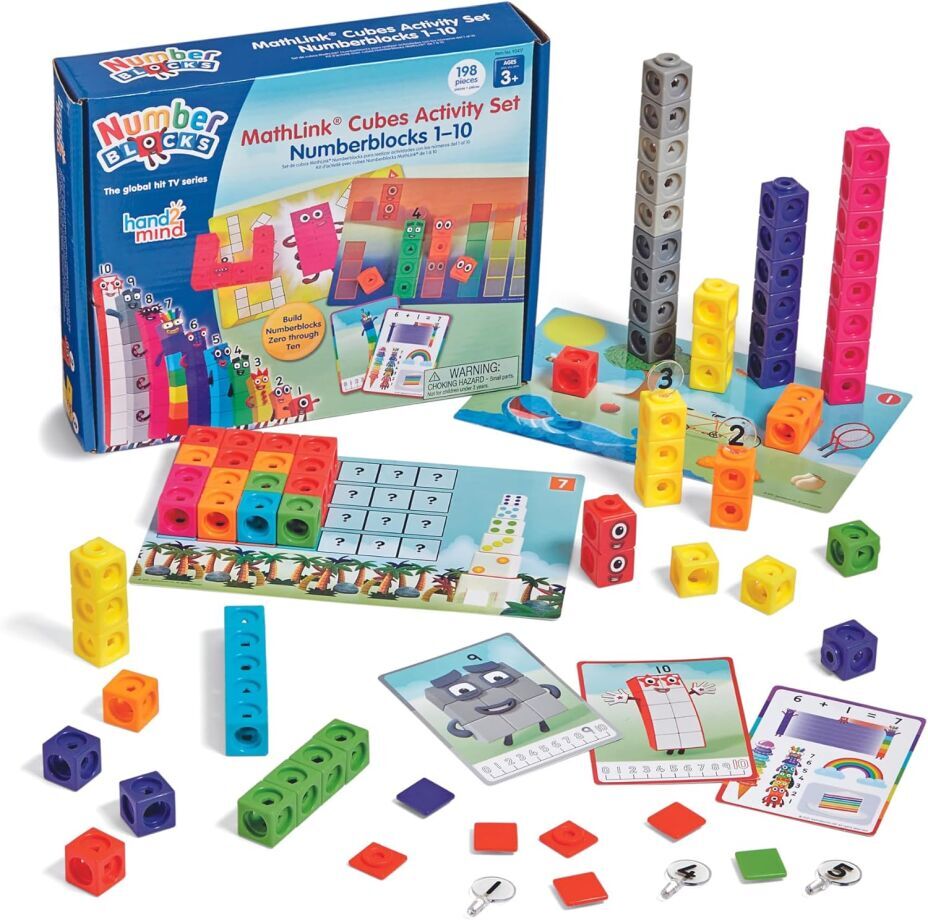 Engaging MathLink Cubes Numberblocks Activity Set for Kids