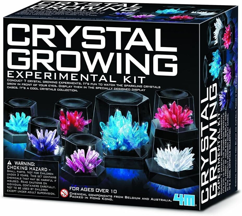 4M Crystal Growing STEM Kit – Fun Science Project for Kids