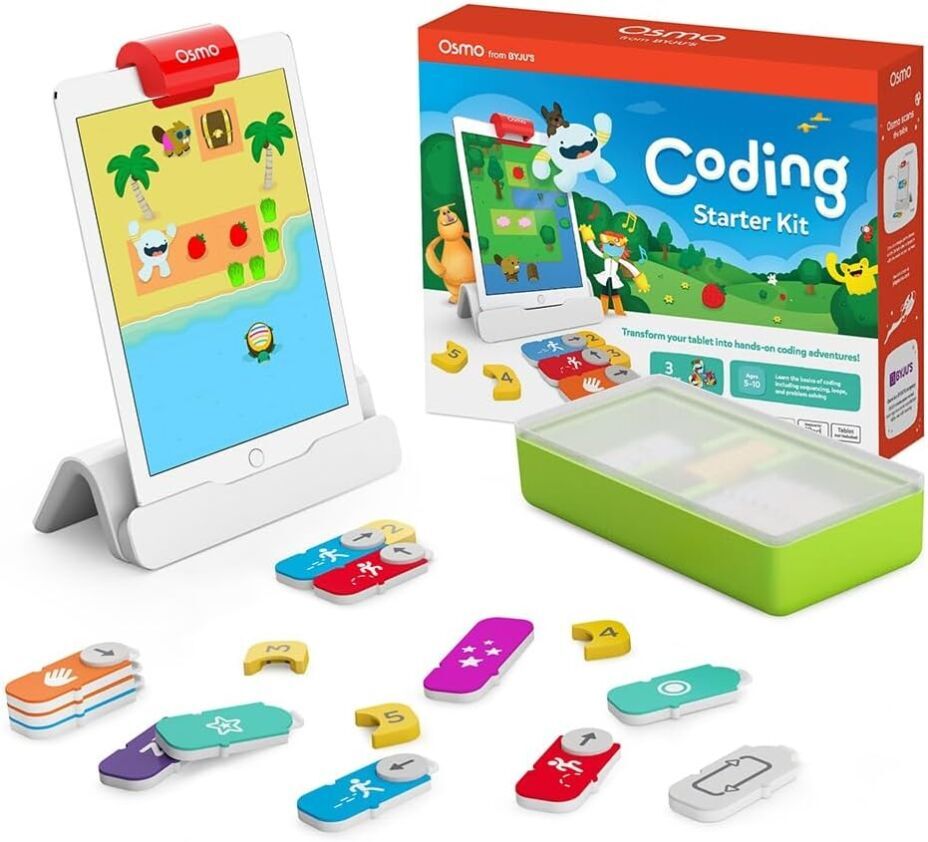 Osmo Coding Starter Kit for iPad - Fun STEM Learning Games for Ages 5-10