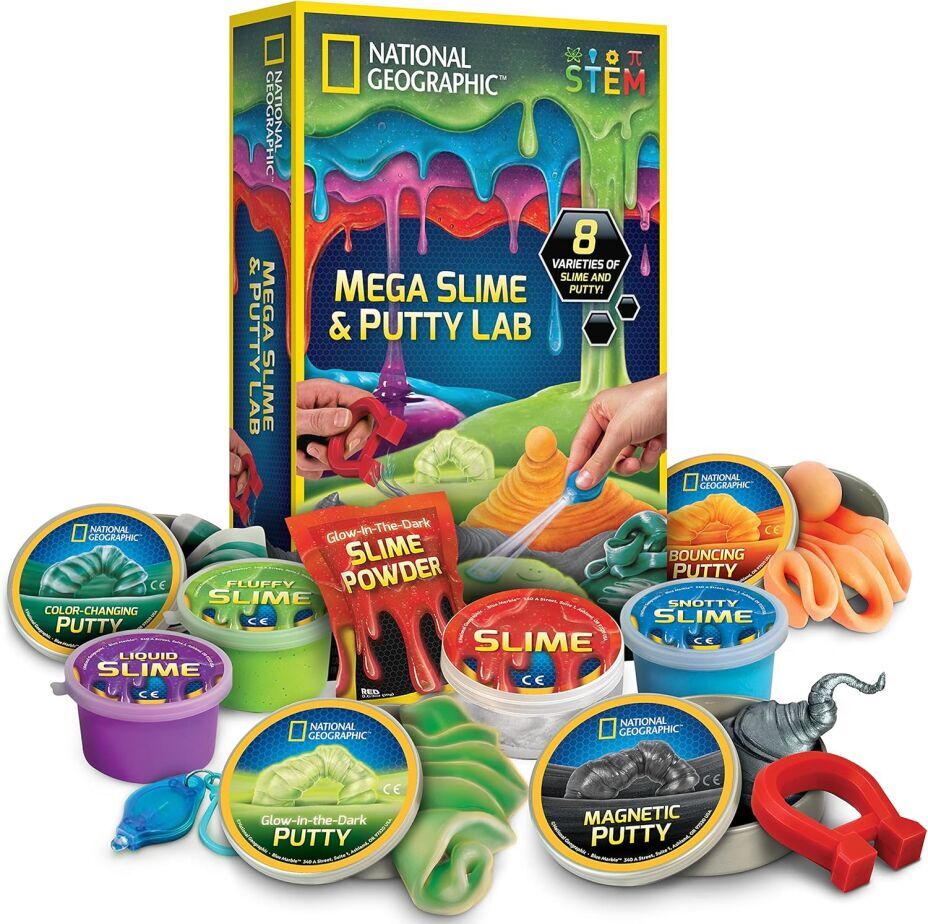 Explore with National Geographic Slime Kit STEM Fun