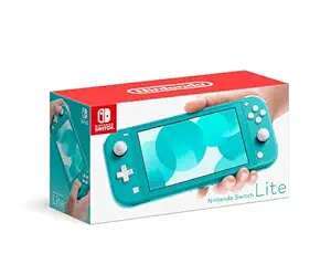 Nintendo Switch Lite Turquoise - Compact, Portable Handheld Gaming