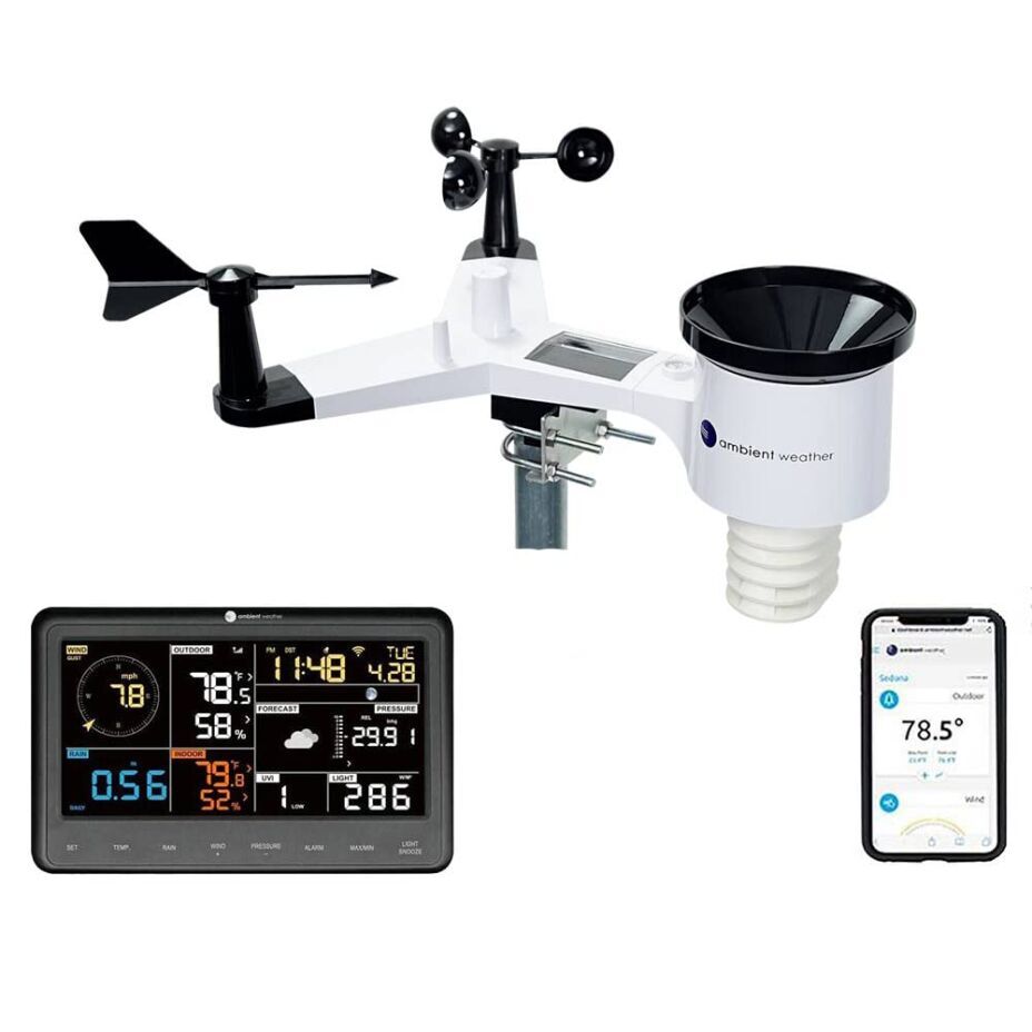 Ambient Weather WS-2902: Smart Weather Station with WiFi & Forecast