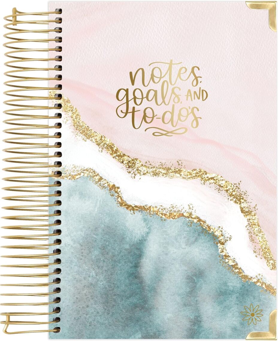 Bloom Daily Planners Undated Bound To Do List Notebook - Perfect for Daily Organization