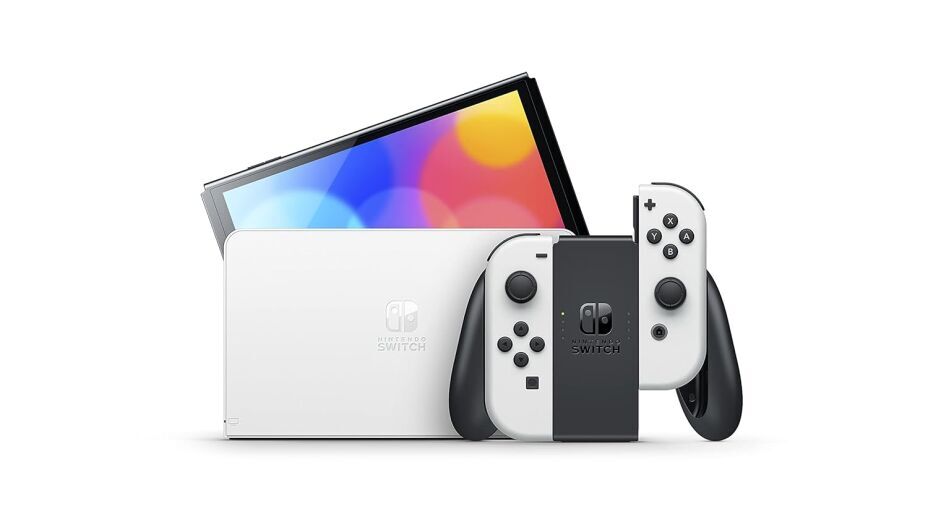 Nintendo Switch OLED Model – White Joy-Con, Stunning Displays