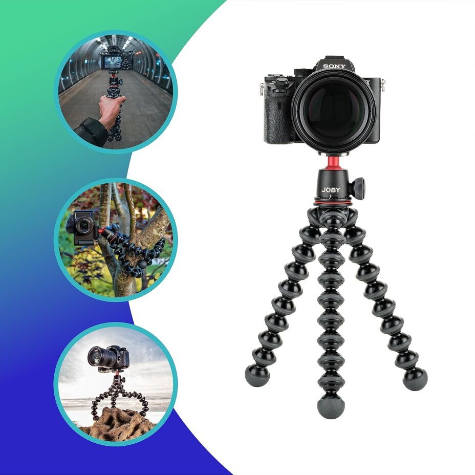 JOBY GorillaPod 3K Kit: Versatile Tripod for Travel Cameras