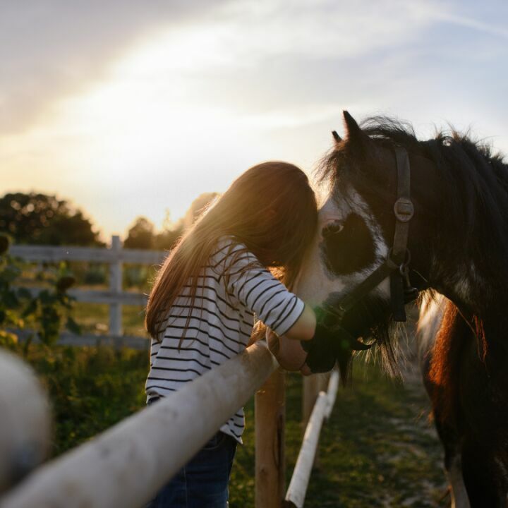 Teenage Girls Who Enjoy Riding and Love Horses