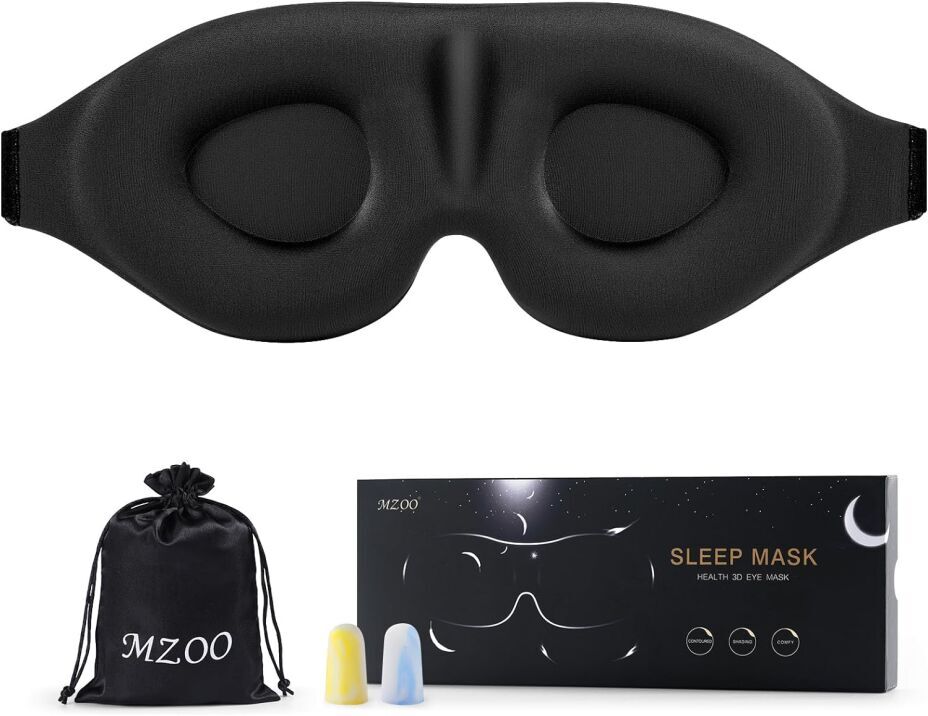 MZOO Sleep Eye Mask - Enhanced Comfort for Better Sleep