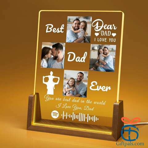 Personalized Acrylic Plaque for Dad