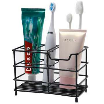 Toothbrush & Toothpaste Holders