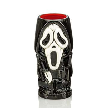 Scream Ghostface Geeki Tikis Horror Mug - 19-oz Ceramic Coffee Or Tea Cup