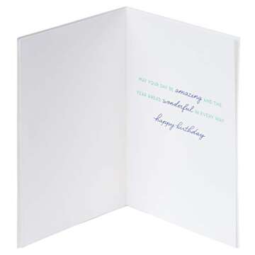 Papyrus Birthday Card - Wonderful Happy Birthday Design