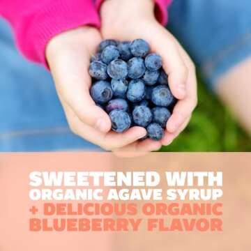 Genexa Daytime Cough & Congestion + Nighttime Severe Cold & Flu Combo Pack, Dye Free, 0% Artificial Additives, Liquid Multi-Symptom Cough, Cold, & Flu, Organic Blueberry Flavor, 12 fl oz (2 Pack)