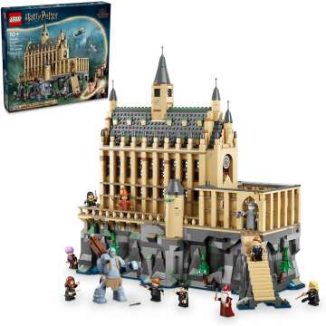 LEGO Harry Potter Hogwarts Castle Playset with 11 Minifigures