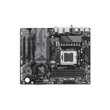 GIGABYTE B650 UD AC (rev. 1.0) AM5 LGA 1718 AMD B650 ATX Motherboard with 5-Year Warranty, DDR5, PCIe 4.0 M.2, PCIe 4.0, USB 3.2 Gen2x2 Type-C, GbE LAN (Renewed)