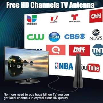 2024 Indoor TV Antenna with 680+ Miles Range