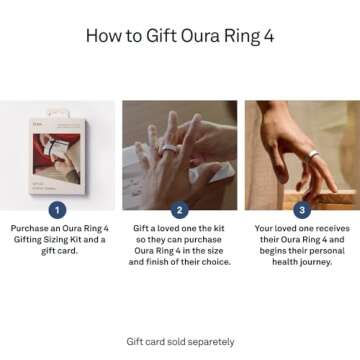 Oura Ring 4 Sizing Kit for Perfect Gifts