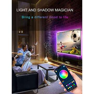 KANTUTOE LED TV Backlight – 16.4ft RGB Lights