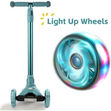 Kids 3 Wheel Kick Scooter with Adjustable Height