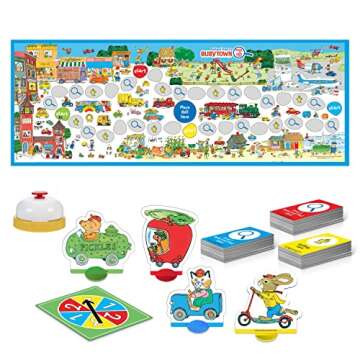 Briarpatch, Richard Scarry's Busytown Seek and Find Game, Based on Early Reader Books for Preschool, Kindergarten and 1st Grade