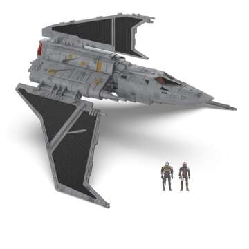 STAR WARS Micro Galaxy Squadron Havoc Marauder (Rescue Mission) - 7-Inch Vehicle with Battle Damage and Two 1-Inch Micro Figure Accessories