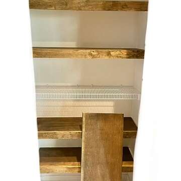 Wire Rack Cover for Removable Wood Shelves