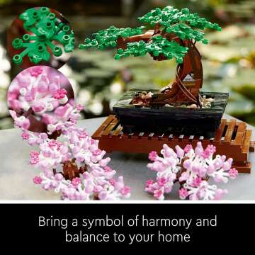 LEGO Bonsai Tree Set with Cherry Blossoms - 10281