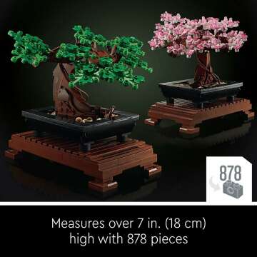 LEGO Bonsai Tree Set with Cherry Blossoms - 10281