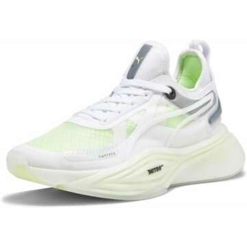 Shop PUMA Women's Training Sneakers - Green/White